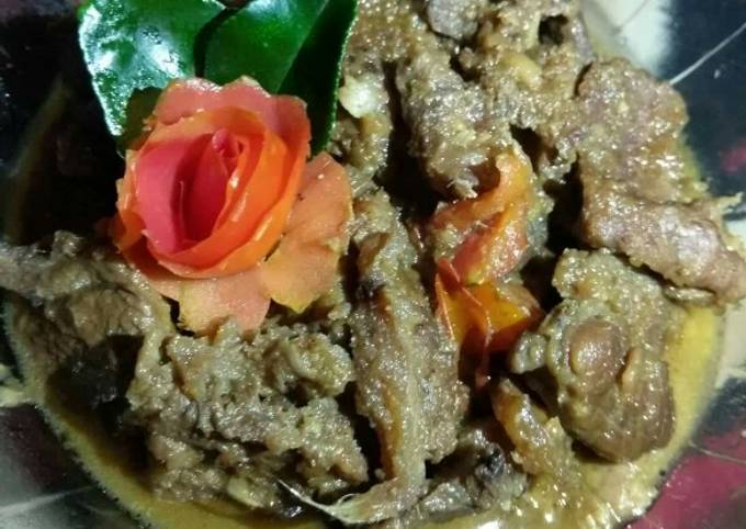 17. Semur daging kambing simple