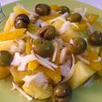 Ensalada malagueña de bacalao y naranjas
