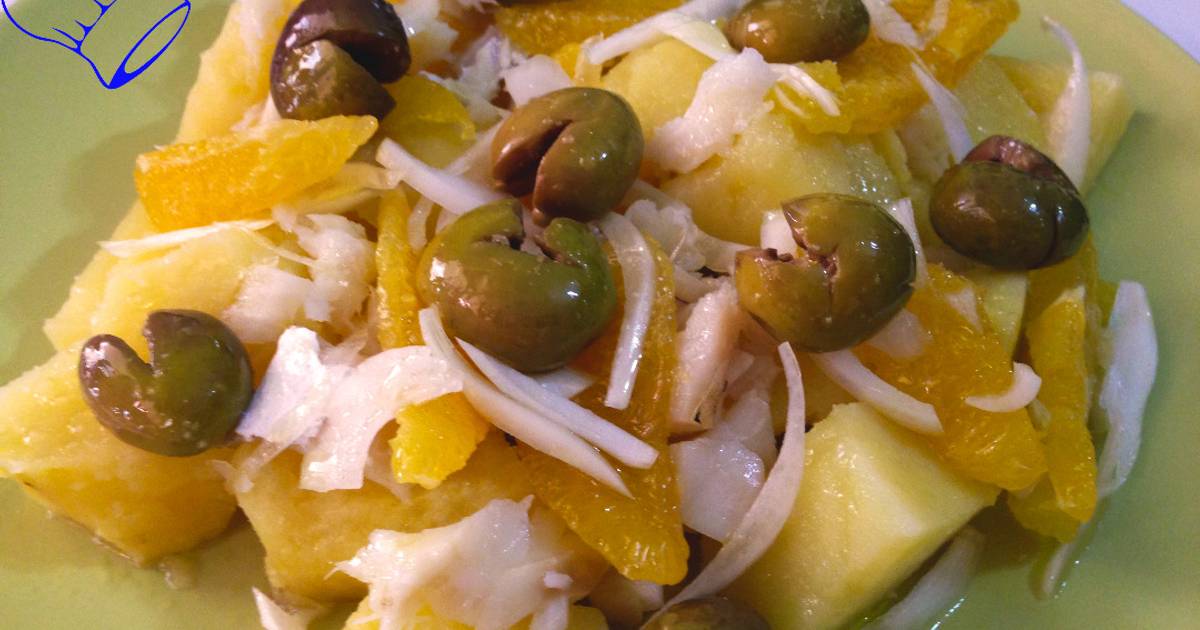 Ensalada Malagueña De Bacalao Y Naranjas Receta De Cokerecetas Cookpad