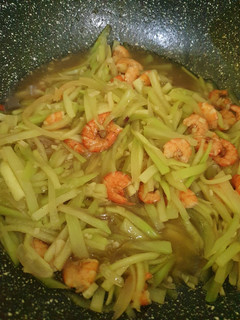 Foto resep Tumis Labu Siam dan Udang
