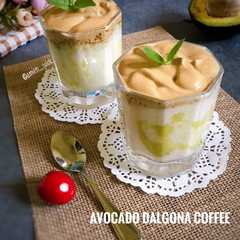 รูปของ Avocado Dalgona Coffee