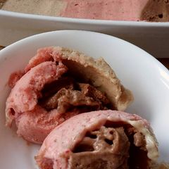 Vickys Quick Neopolitian Ice Cream (Banana Based) GF DF EF SF NF A picture of Vickys Quick Neopolitian Ice Cream (Banana Based) GF DF EF SF NF.