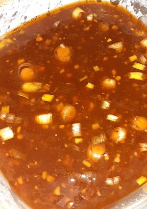 A picture of General Tso's sauce.