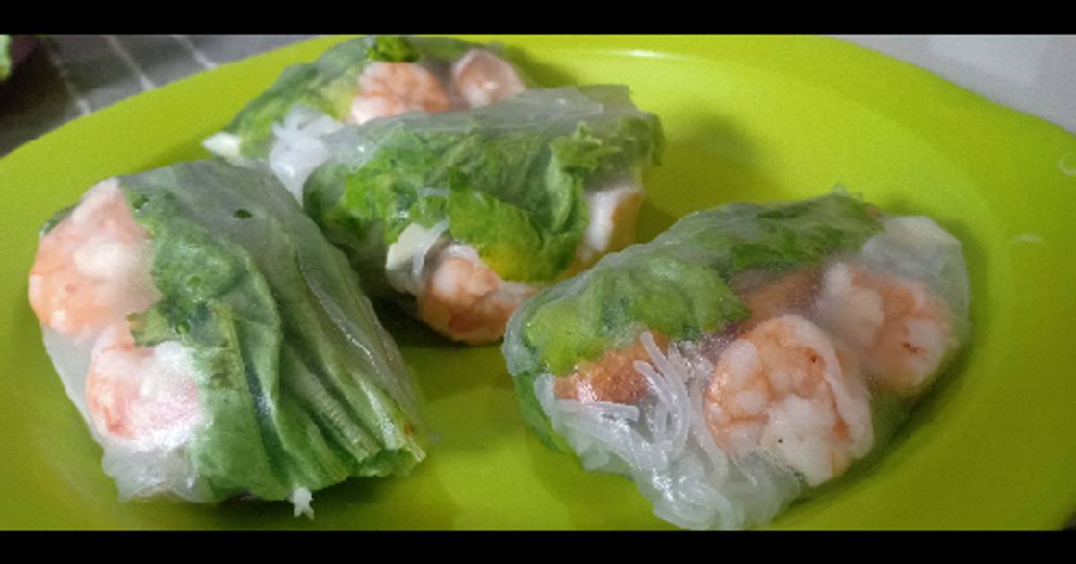 Resep Spring Roll Vietnam Lumpia Vietnam Oleh Syifa Rahmatunissa Cookpad