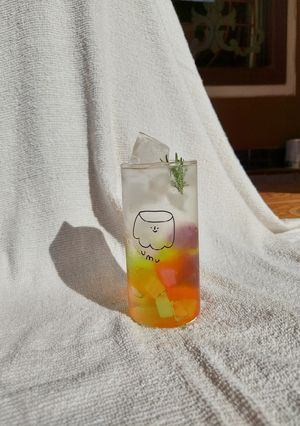 Foto resep Rainbow jelly sparkling