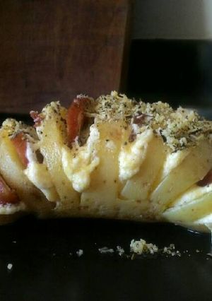Foto de Batata recheada de microondas