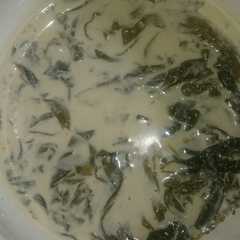 รูปของ Sayur daun singkong bumbu ala "Emak"