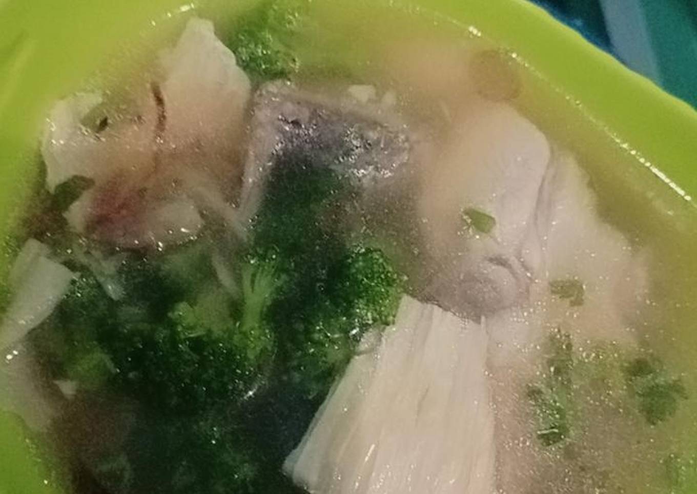 SUP Ayam Brokoli kembang tahu