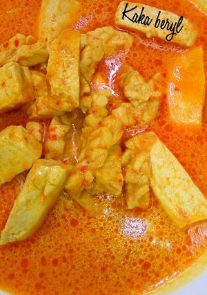 Foto resep Kari tahu tempe praktiss sederhana