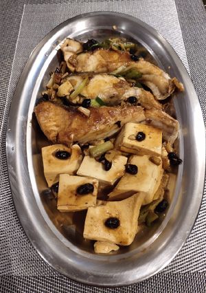 A picture of Fish Belly with Tofu.