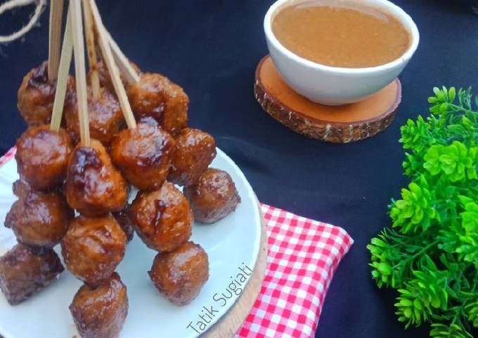 Resep Bakso Bakar Teflon Oleh Tatik Sugiati Cookpad