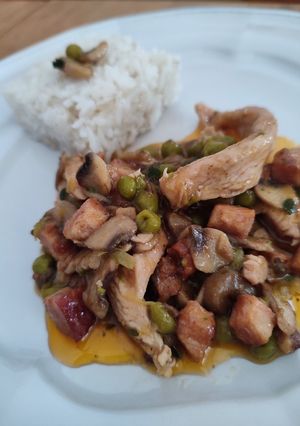 Pulykamell tokány gluténmentesen recept fotója