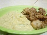 Ayam saus. telur ayam(no telur asin)