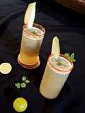 Sabja seeds Raw mango summer drink