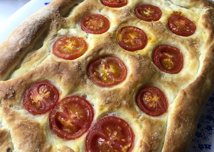 Focaccia rellena 🍅