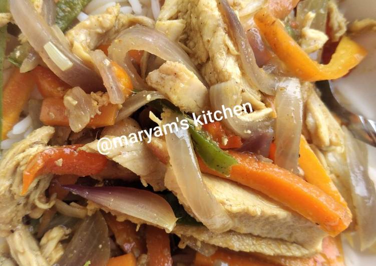 Recipe of Homemade Shredded chicken sauce