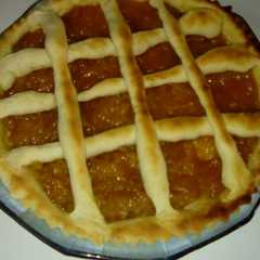 Una foto de Pasta frola de batata