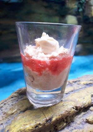 Foto resep Strawberry cheese cake mpasi 10 mo (snack time)