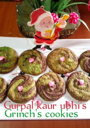 A picture of Grinch's cookies 🍪.