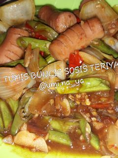 Foto resep Tumis buncis sosis teriyaki
