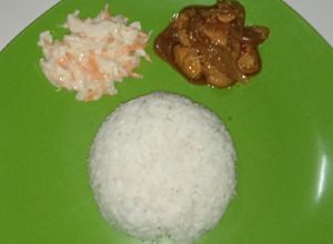 Foto resep Chicken teriyaki plus coleslaw ala hokben