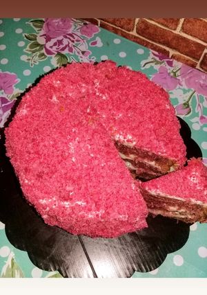Foto resep Crumble red velvet