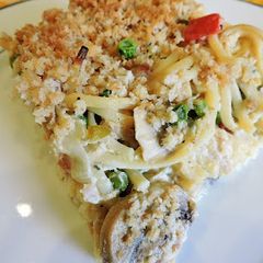 A picture of Turkey Tetrazzini Casserole Recipe.