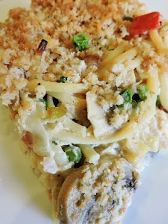 Simple Way Make Recipe Turkey Tetrazzini Casserole Recipe that is  Makes Drooling, Addictive}