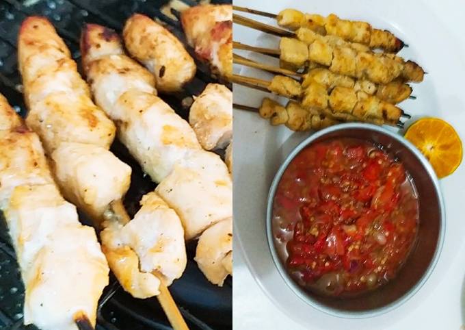 Ternyata ini lho! Bagaimana cara memasak Sate taichan jeruk peras  spesial