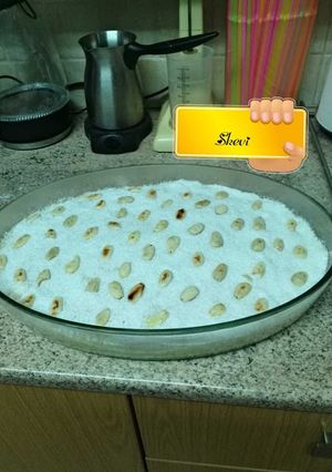 Φωτογραφία της συνταγής Χαλβάς με ινδοκάρυδο, πορτοκάλι, σιμιγδάλι και αμύγδαλα