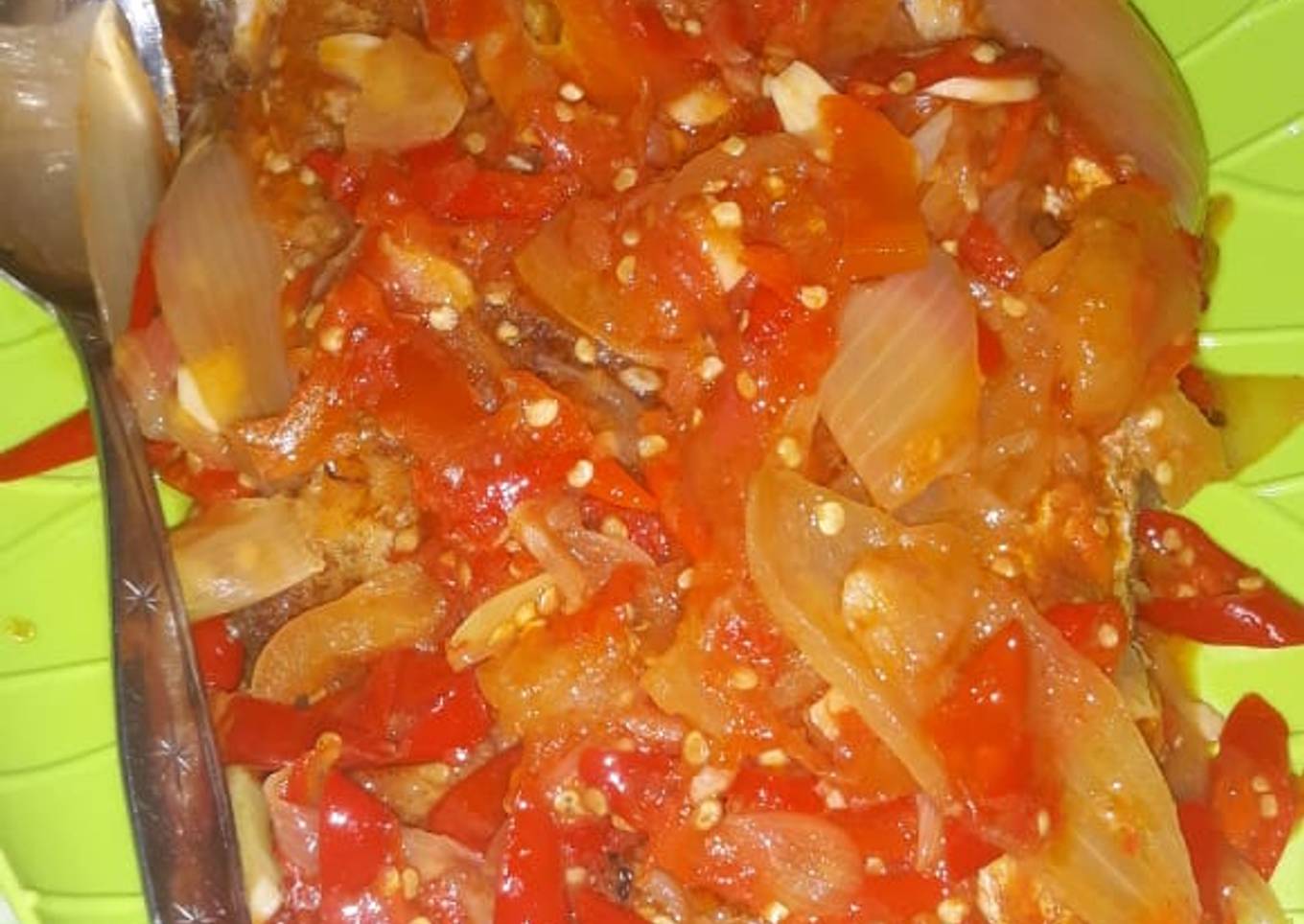Ikan Goreng Rica Rica Pedas