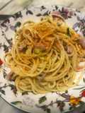 Spaghetti al tonno e limone degli studenti