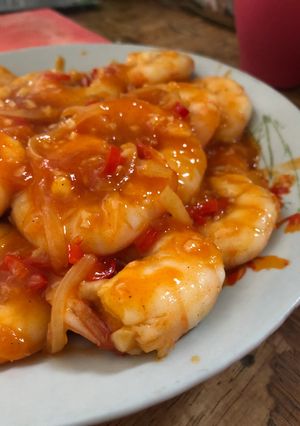 Foto resep Udang Asam Manis