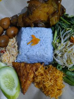 Foto resep Nasi Hainam Bunga Telang