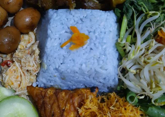 Nasi Hainam Bunga Telang