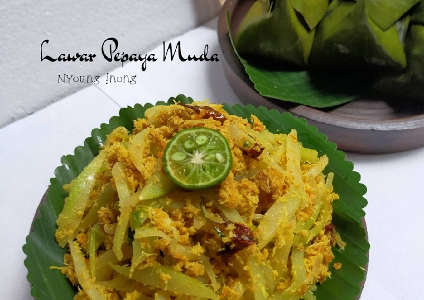 Lawar Pepaya Muda