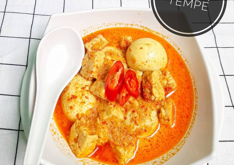 Resep Baru Gulai Telur Tempe Yummy Mantul