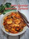 Spicy Seafood Shirataki Japchae