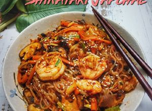 Gambar Spicy Seafood Shirataki Japchae