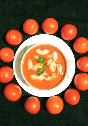 A picture of Rich Tomato Soup.