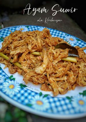 Foto resep Ayam Suwir ala Kondangan