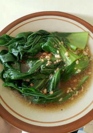 Foto resep Cah pakcoy / bok choy / sawi sendok bawang putih simple 💕