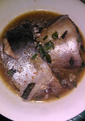 A picture of Fish pepper soup.