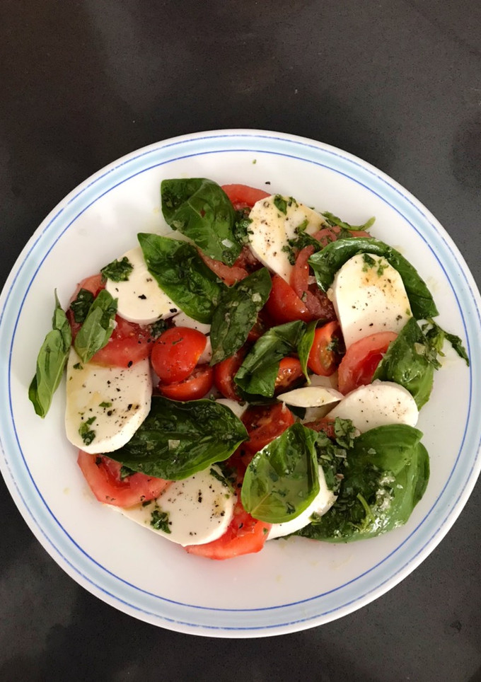 Una foto de Ensalada caprese