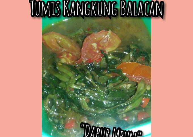 Panduan Masakan Resep Tumis Kangkung Terasi