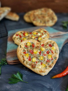 عکسی از دستور نان پیاز و جعفری