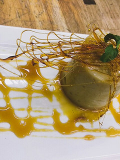 Una foto de Crema sencilla de vainilla 🍮