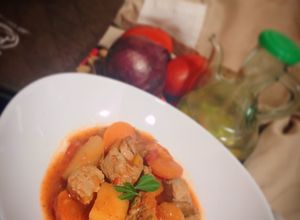Una foto de Guiso de melva fresca con patatas