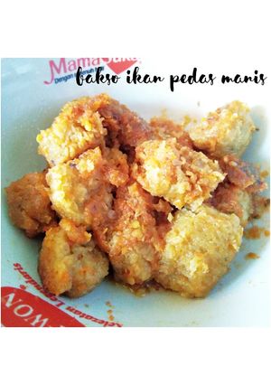 Foto resep Bakso Kotak Ikan Pedas Manis