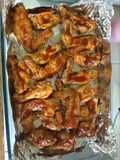 Alitas de pollo picositas al horno